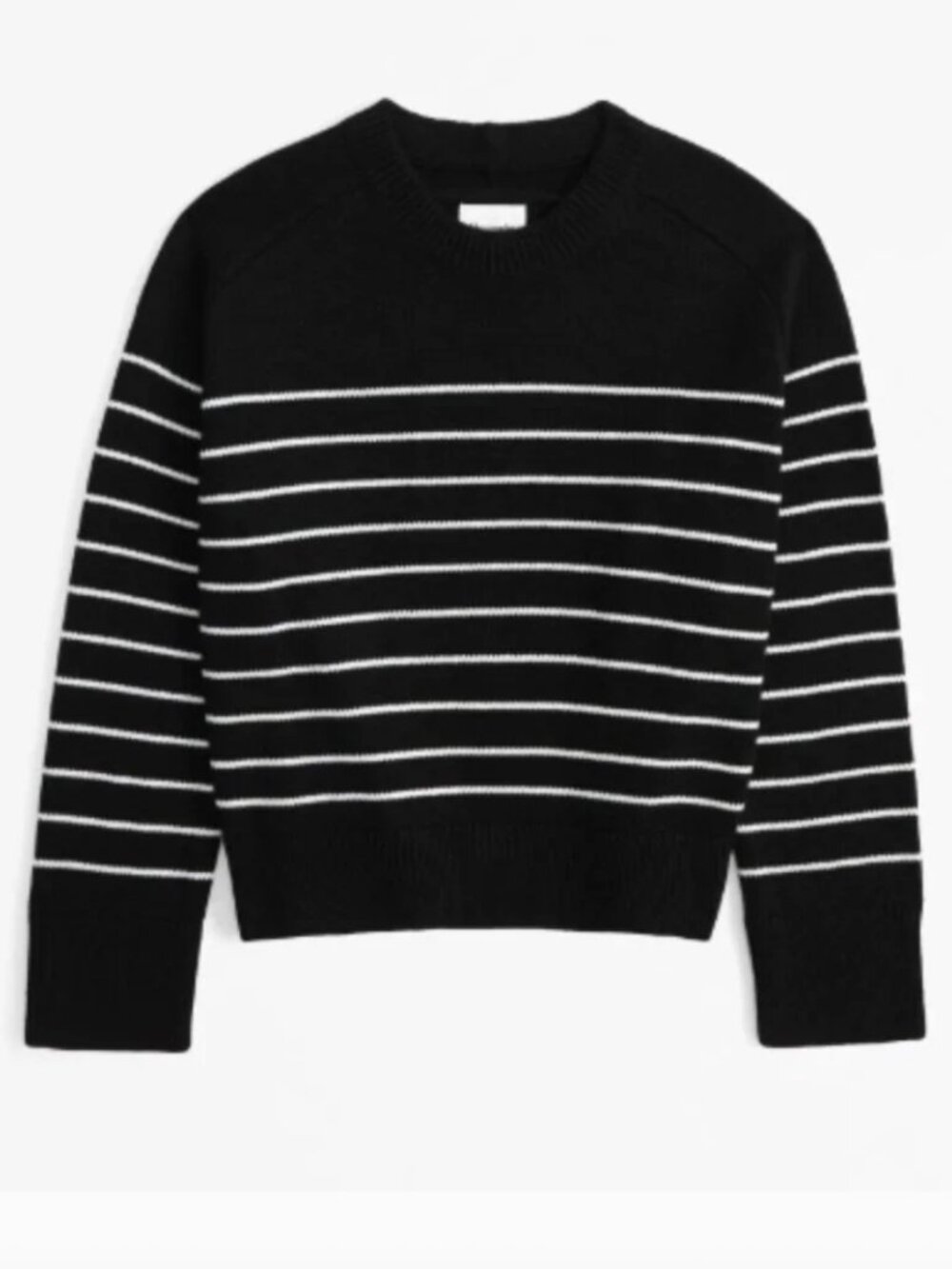 Abercrombie & Fitch Madeline Cotton Blend Stripe Sweater - Size L NWOT